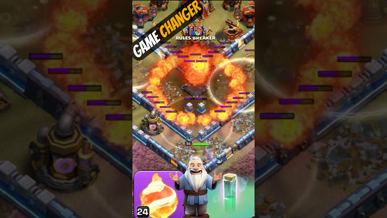 Fireball with Invisibility Spell is OP II Best Grand Warden Equipment AFTER UPDATE! (Clash of Clans)