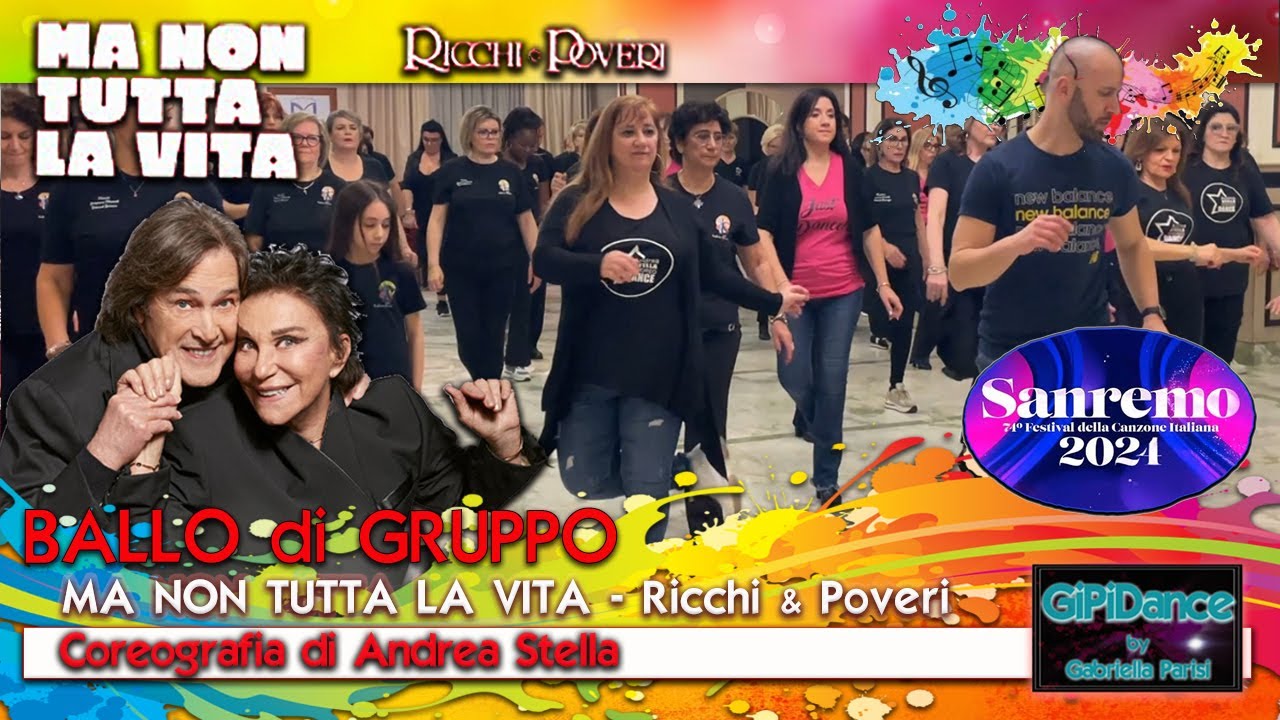 Ma non tutta la vita || Ricchi e Poveri || Coreo Andrea Stella || GiPiDance by Gabriella Parisi