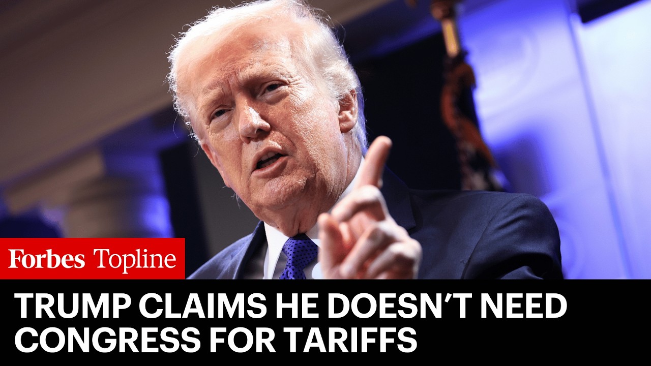 Trump Claims He Doesn’t Need Congress For Tariffs—Why That’s True Yet Misleading