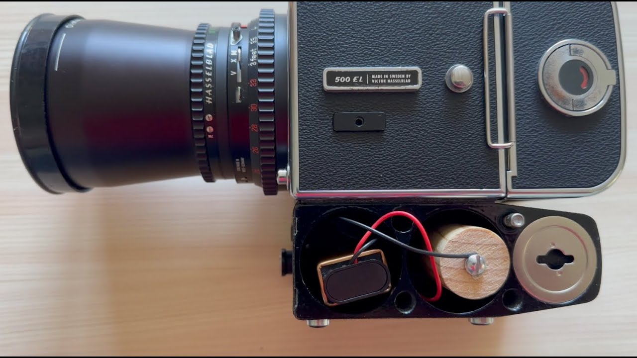 Hasselblad 500EL Battery Hack