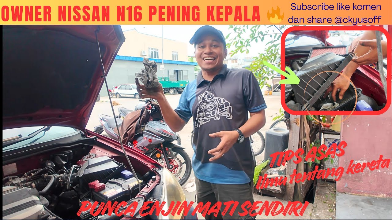 Enjin mati lepas tukar minyak hitam sendiri | owner tak mengaku😆
