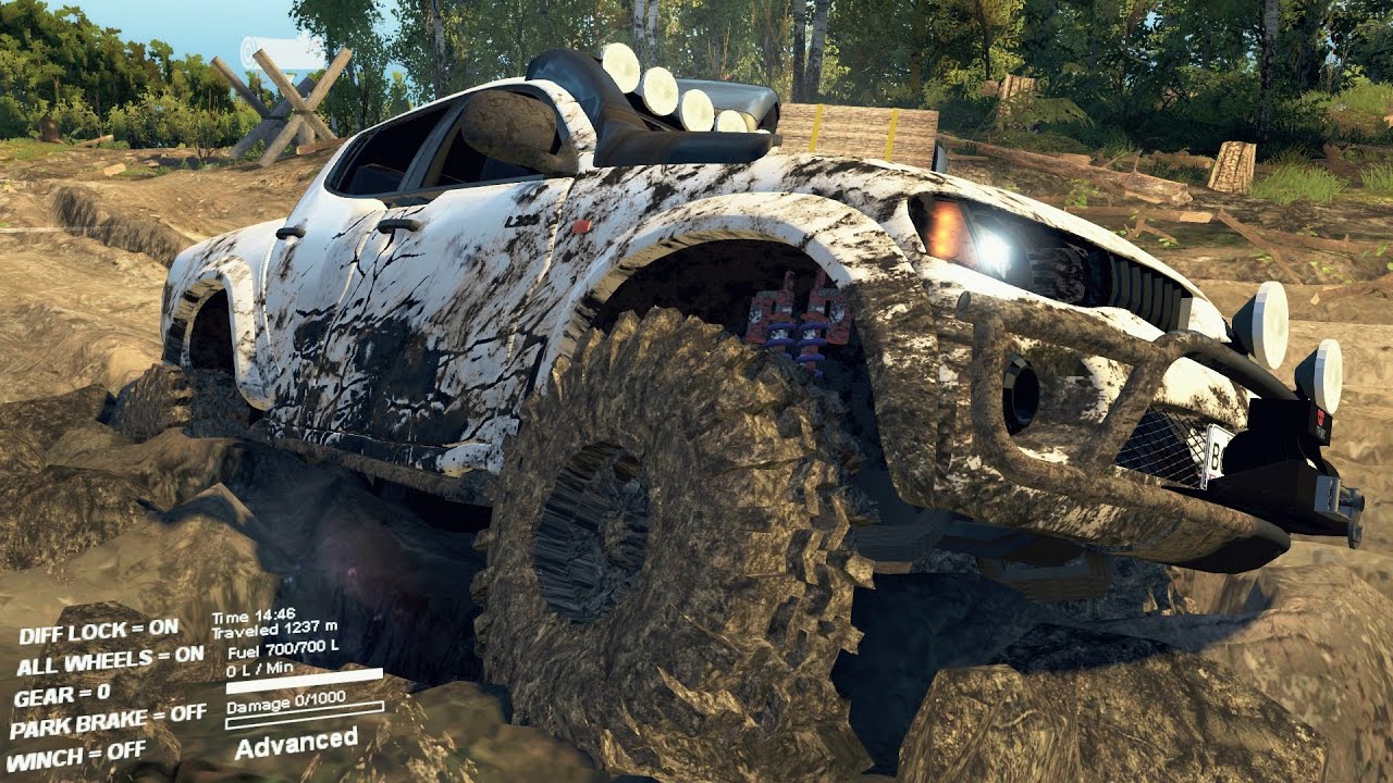 Mitsubishi L200 offroad 4x4 | Caminos fangosos, cruce de rió y muchas fosas de agua