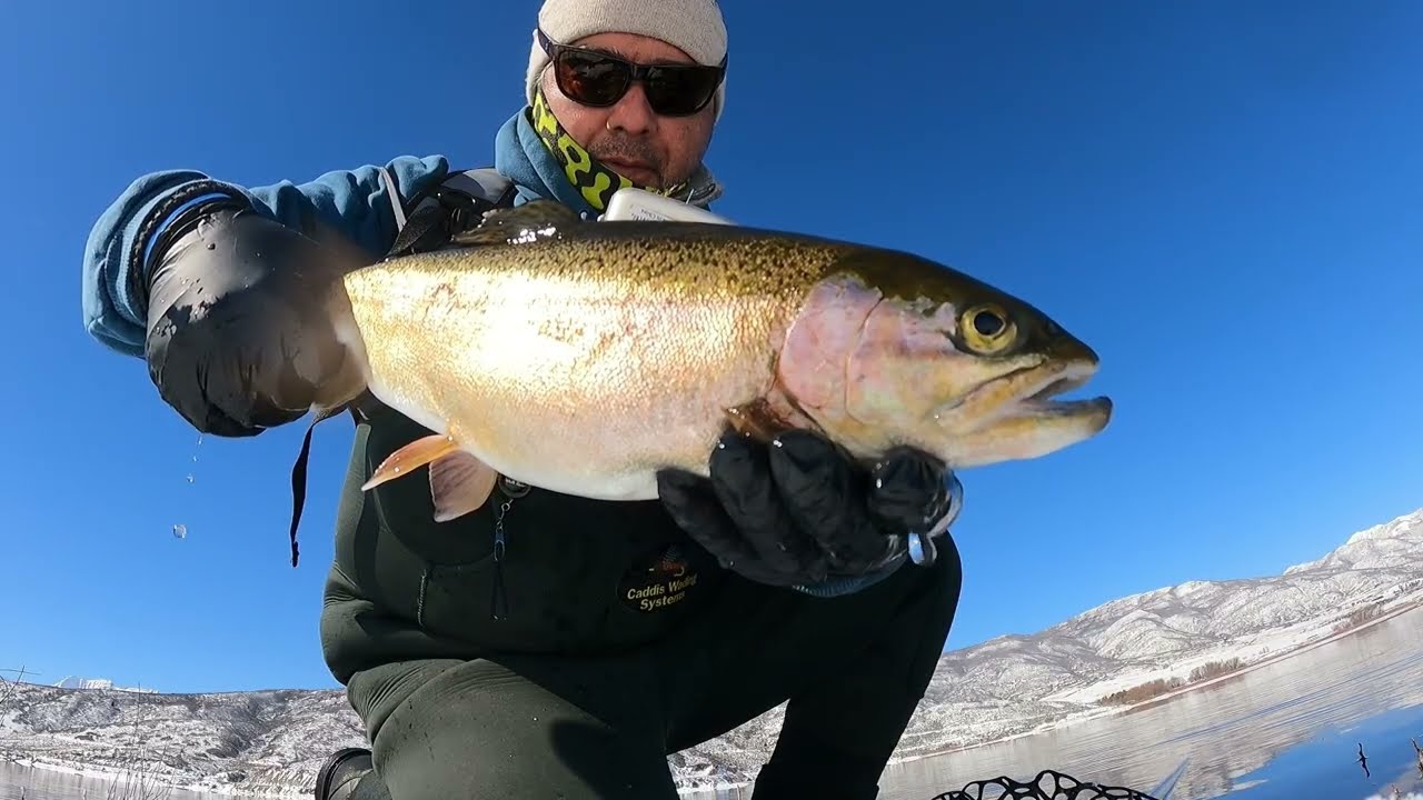 Fly fishing with stremers