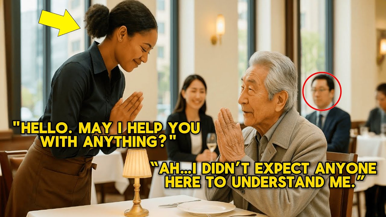 No One Helped the Japanese Billionaire — Until the Black Waitress Greeted Him in Japanese