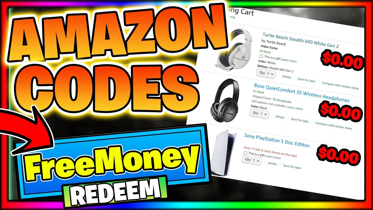 (FREE 100$) ALL NEW OP 2021 *SECRET* AMAZON PROMO CODES!