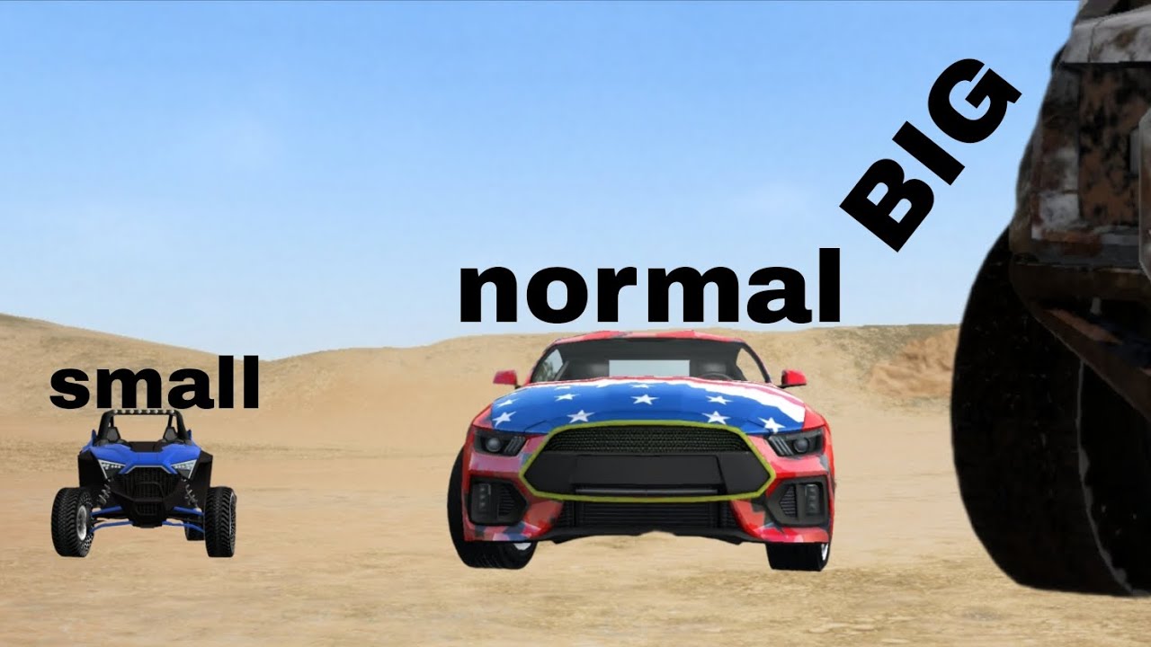 Small Vs normal Vs big
