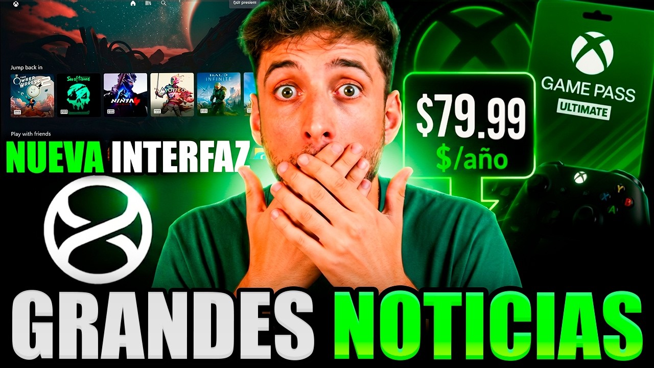 🔥 ULTIMA HORA 🟢 GAME PASS ANUAL Barato 🚨 Se filtra el MEN&Uacute; de XBOX HELIX