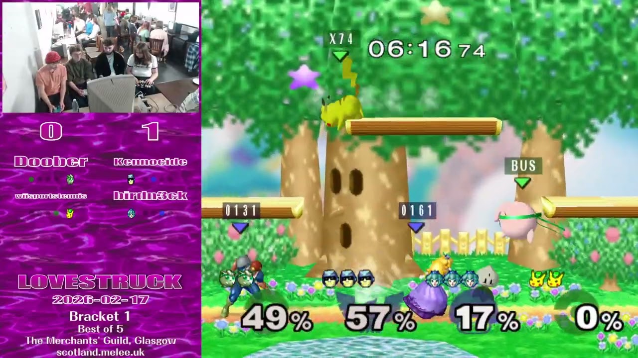 Doober / wiisportstennis vs Kennocide / birdn3ck – Lovestruck 2026 – Scottish Melee