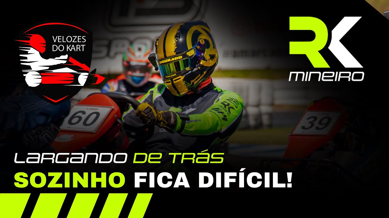Final de campeonato largando de trás com kart frio!