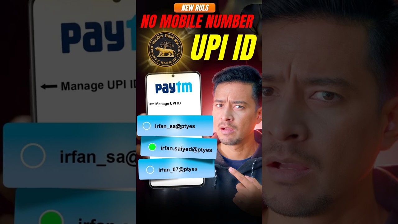 Paytm GPay UPI ID Change | Create Custom UPI Username |Hide Mobile Number for Secure Digital Payment