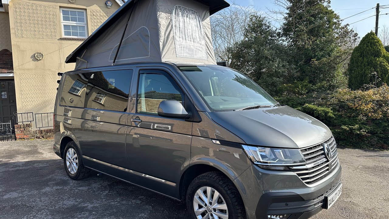 **2020 Volkswagen T6.1 T28 Highline Bespoke Leisure Campervan** Walk Around qcars.co.uk