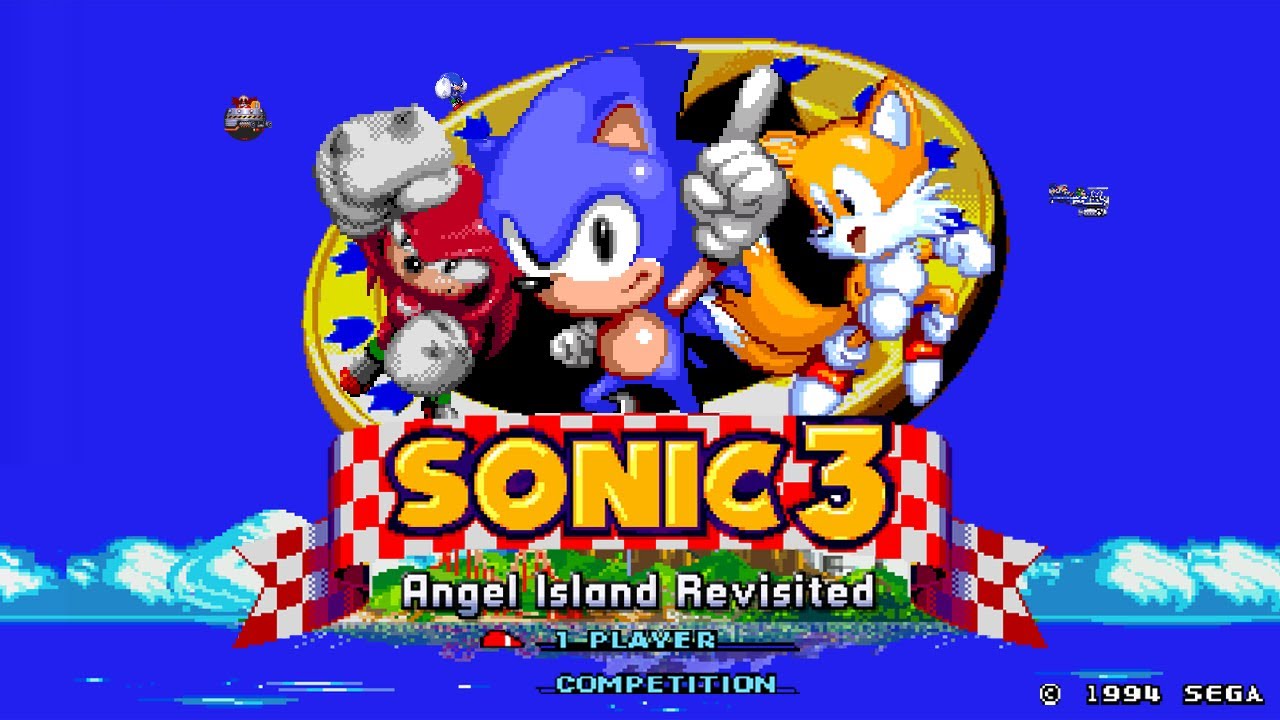 Sonic 3 A.I.R: 3D in 2D Edition (Complete) ✪ Full Game Playthrough (1080p/60fps)