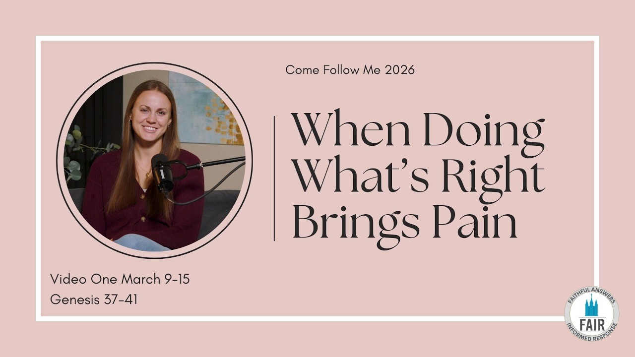 Come, Follow Me with FAIR – Genesis 37–41 – Video 1 – Autumn Dickson