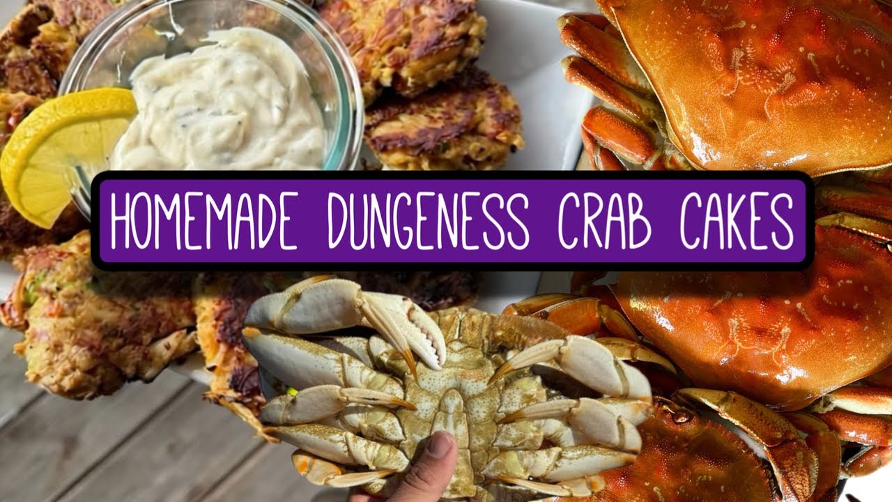 Homemade Dungeness Crab Cakes Catch & Cook