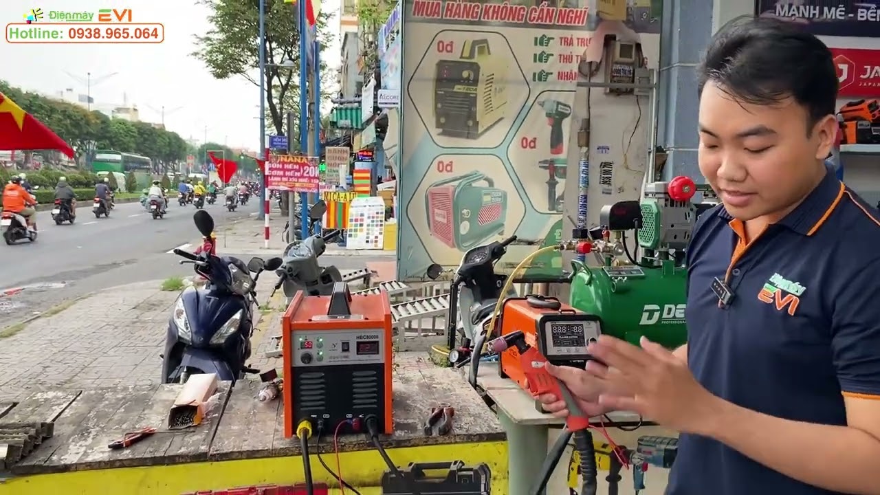Máy cut Plasma hitbox cut 50 và cut 65 xả lên tới 22ly