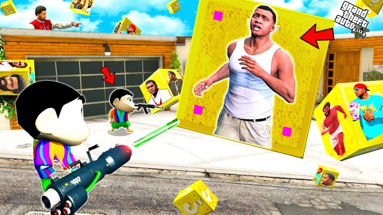 SHINCHAN Opening BIGGEST FRANKLIN LUCKY BOXES in GTA 5 || GTA 5 TAMIL || KILLADI GAMING