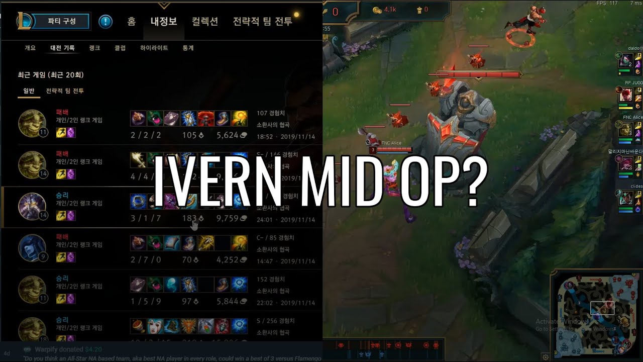 LS explains his Ivern Mid pick
