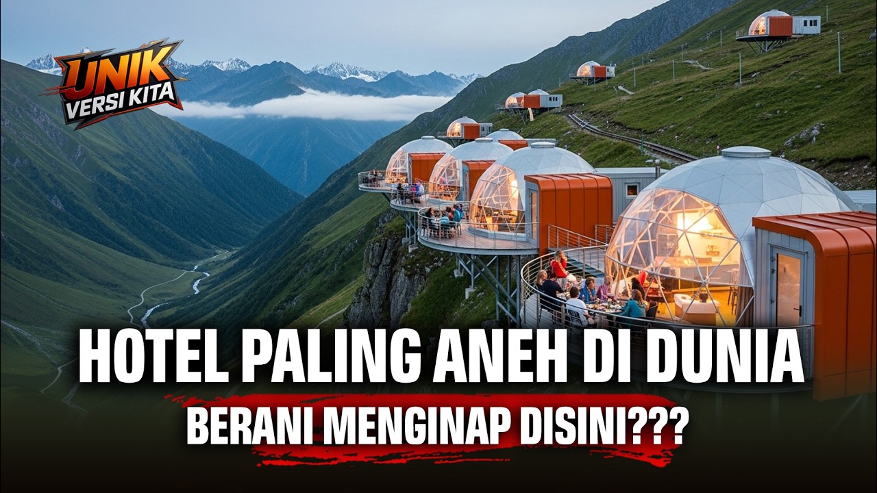 10 Hotel Paling Aneh di Dunia – Ketika Menginap Jadi Pengalaman Yang Tak Biasa