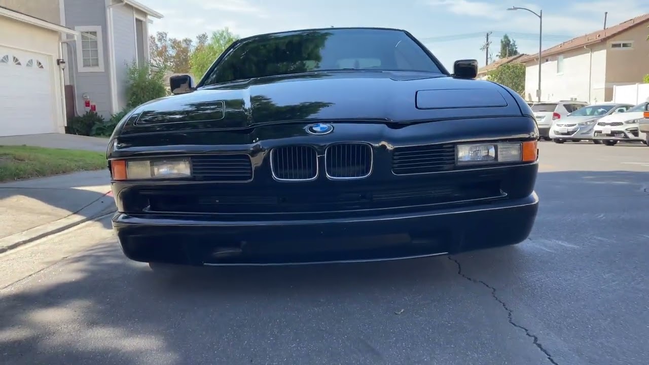 6 Spd BMW 840 Ci Cold Start & Walk Around For Sale soon on BAT