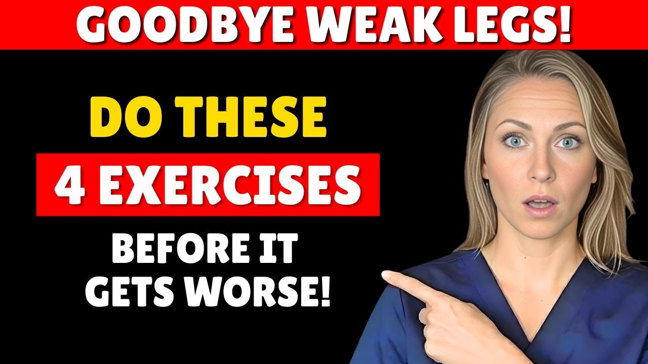 SENIORS: Poor Leg Circulation? Do These 4 Moves Before It Gets Worse