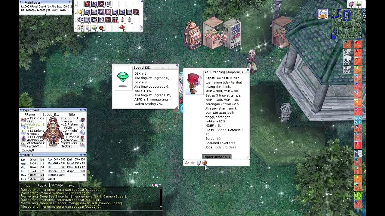 Ragnarok Forever Love : Royal Guard Cannon Spear Build