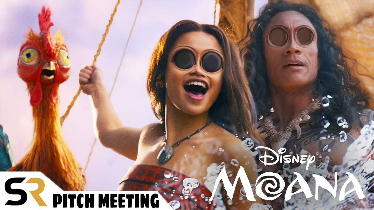Live-Action Moana Pitch Meeting