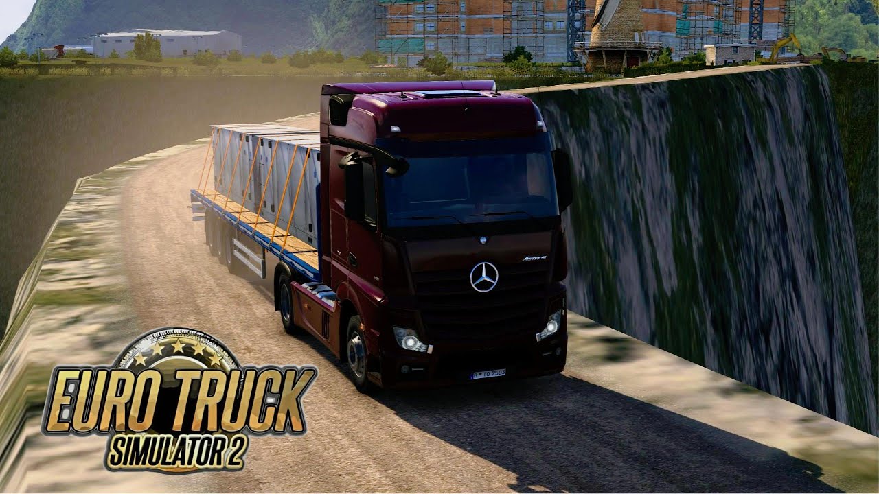 Fiz uma viagem passando por estradas IMPOSSIVEIS!!! ets 2 VIDA DE CAMINHONEIRO EP#3
