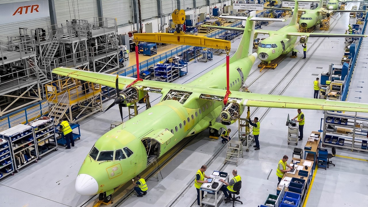 Inside One of Europe's Most Advanced Factory Building Brand New Aircraft From Scratch