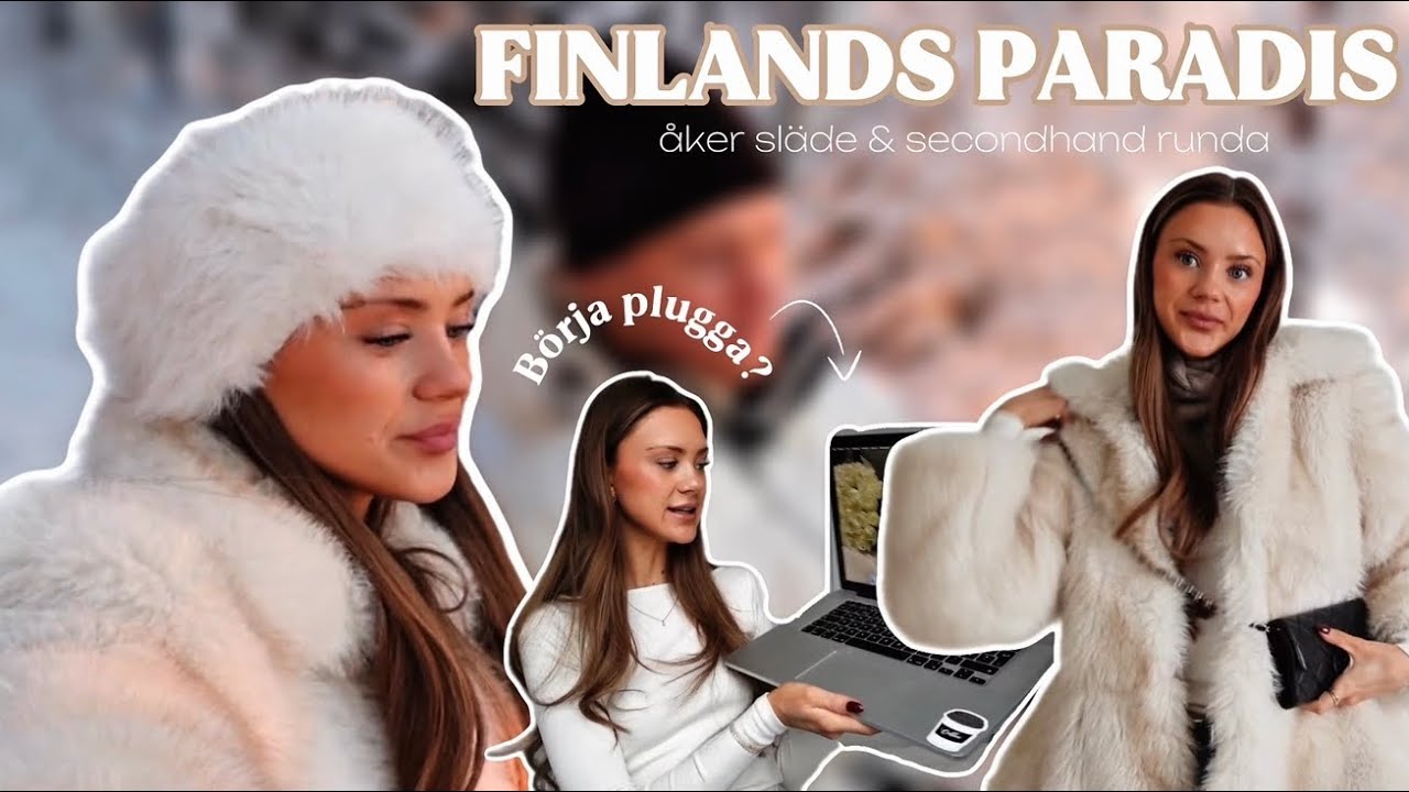 ÅKER SLÄDE, HANDLAR SECOND HAND & WOW WOW WOW