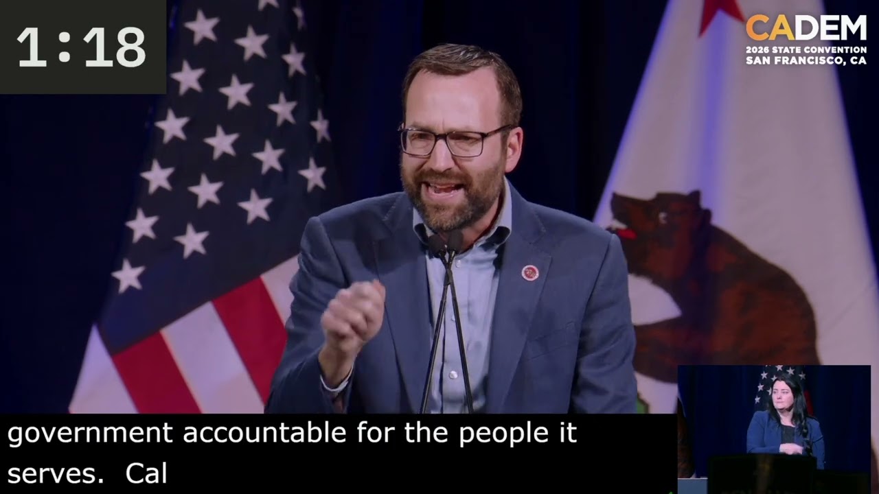 Ben Allen - California Democratic Convention Speech