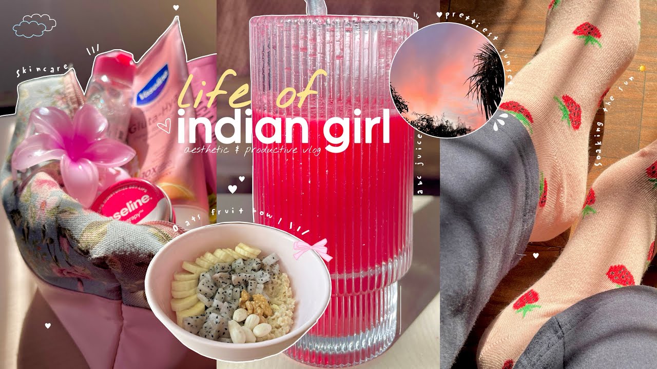 Day in my life 🌷☀️ : winter diaries | aesthetic vlog Indian | life of introvert girl | slow living