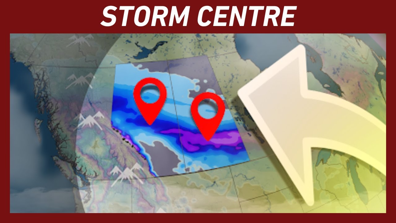 Blizzard Conditions Slam The Prairies With Strong Winds and Snow | #forecast