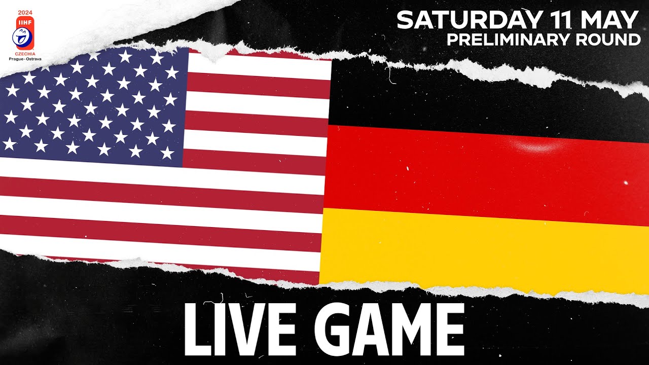 LIVE | USA vs. Germany | 2024 #IIHFWorlds