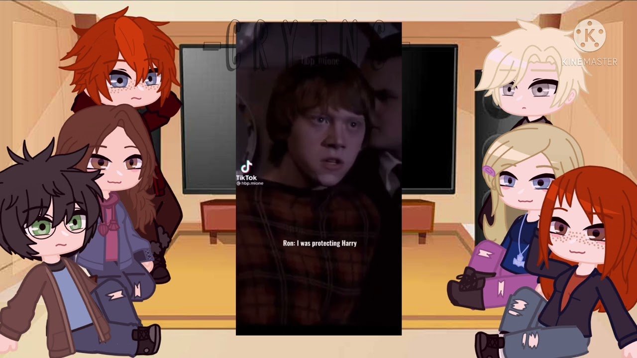 Harry Potter Reacts To TikToks || First HP Related Video!! || READ DESC