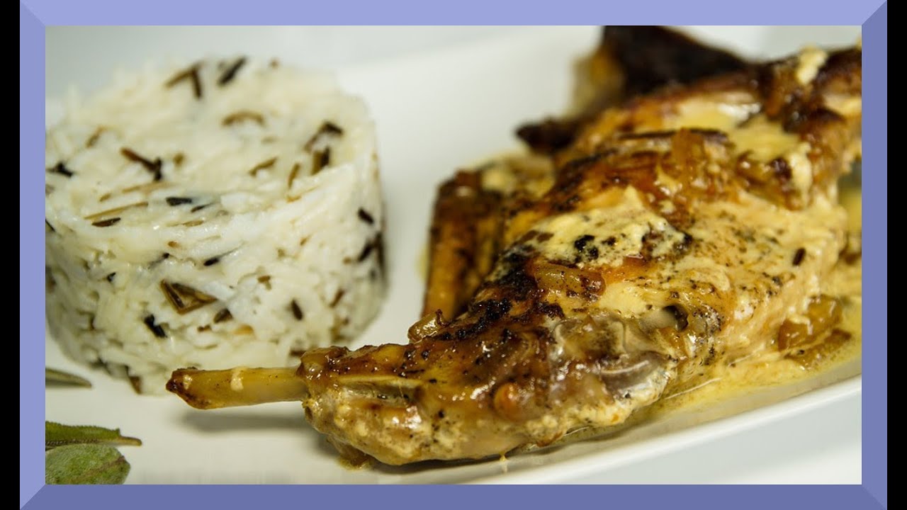 KANINCHEN REZEPT - Kaninchenbraten AUS DEM OFEN - GANZ EINFACH