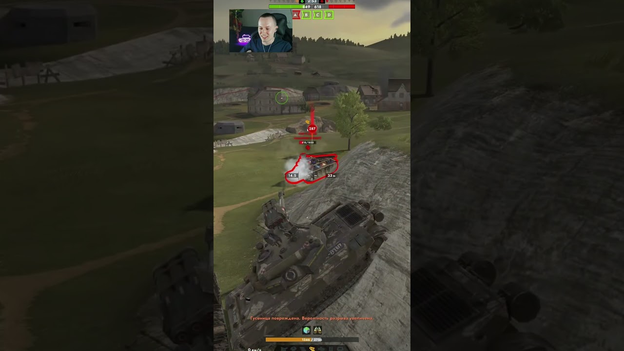 Жёсткая ошибка подпивковича-статиста Tanks Blitz