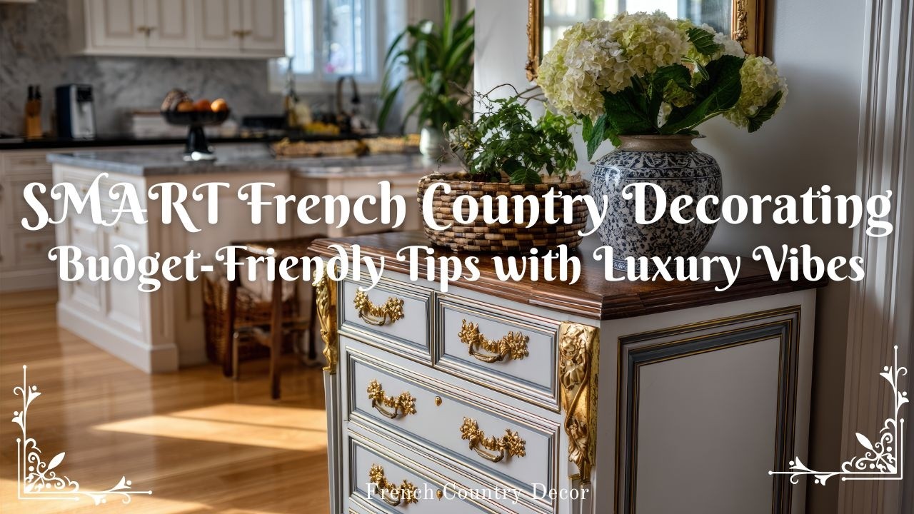 SMART French Country Decorating: Budget-Friendly Tips with Luxury Vibes