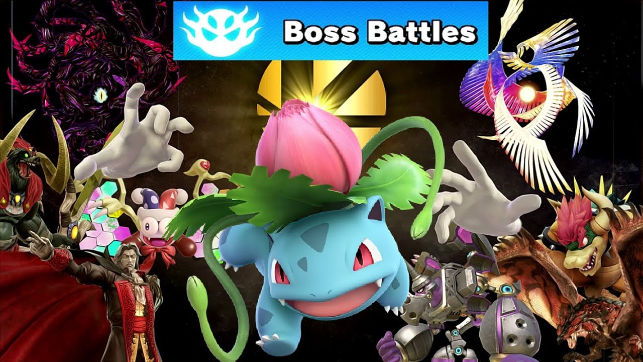 Super Smash Bros. Ultimate - Boss Battles with Ivysaur