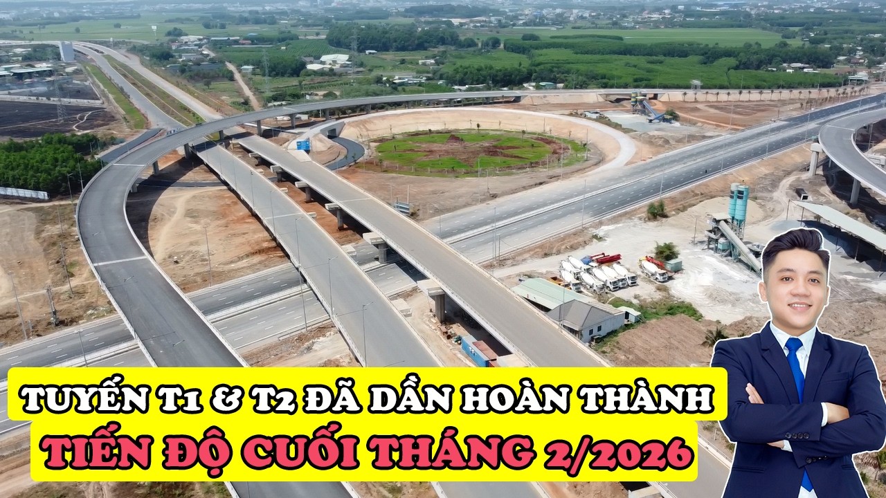 Vẻ Đẹp Tuyến T1 Và T2 Sân Bay Long Thành Khi Gần Hoàn Thành | Địa Ốc Tuấn Anh