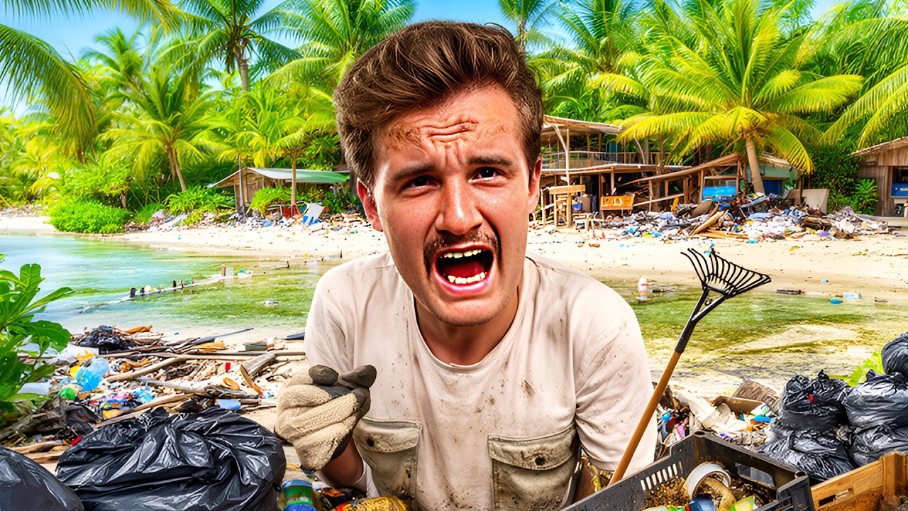 JAK MOGLI TAK ZAŚMIECIĆ CAŁĄ WYSPĘ!? | RESTORE YOUR ISLAND