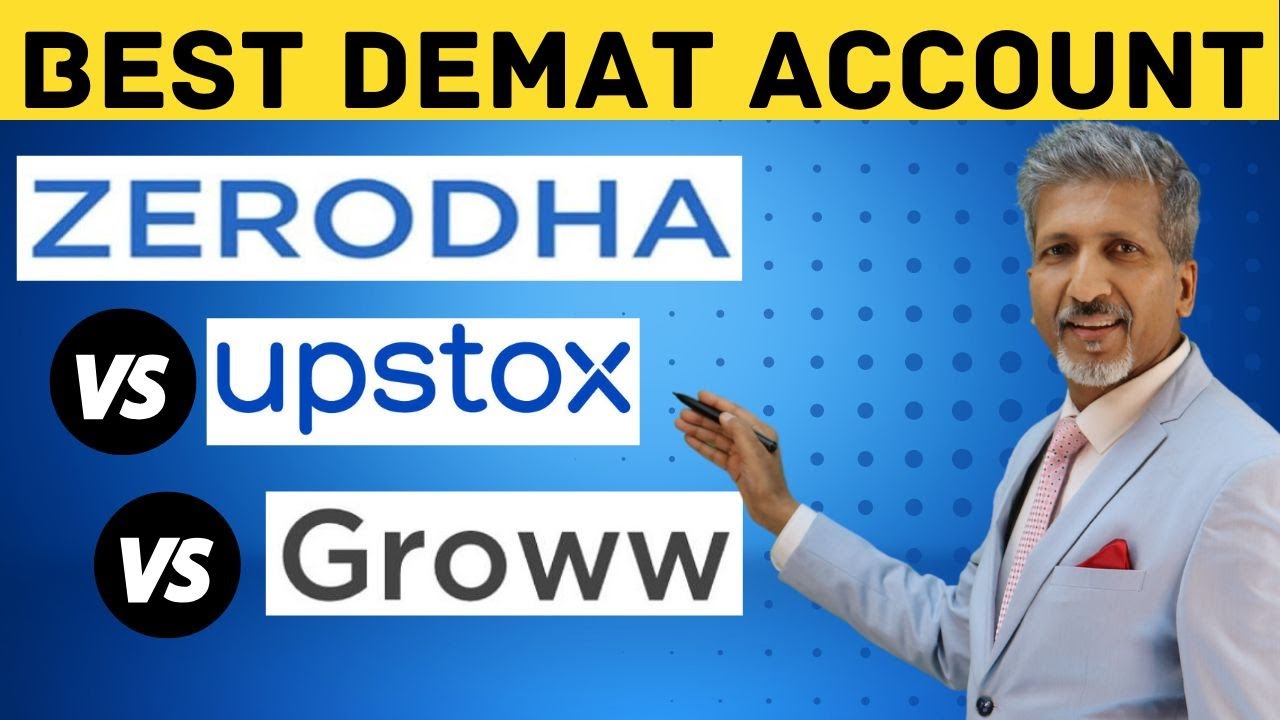 Zerodha Vs Upstox Vs Groww | Best Demat Account | Anurag Aggarwal