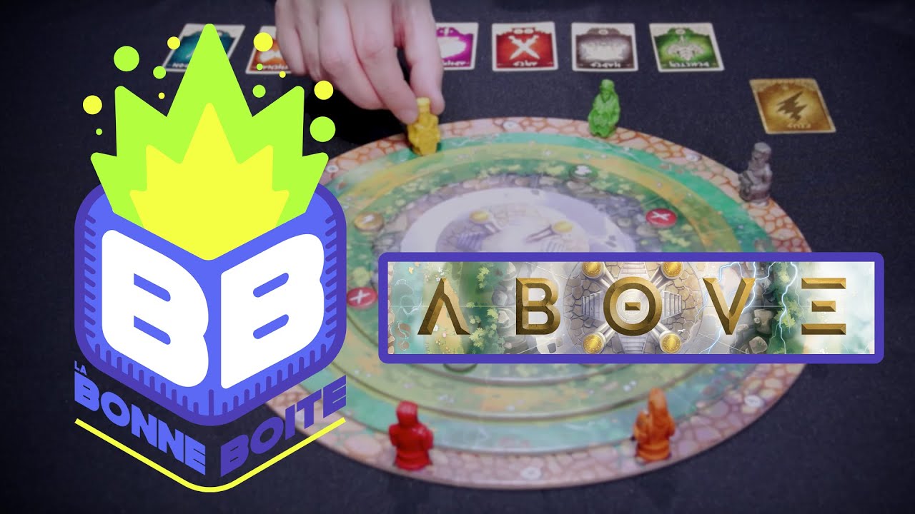 La Bonne Boîte - ABOVE - Unboxing et explication des règles.