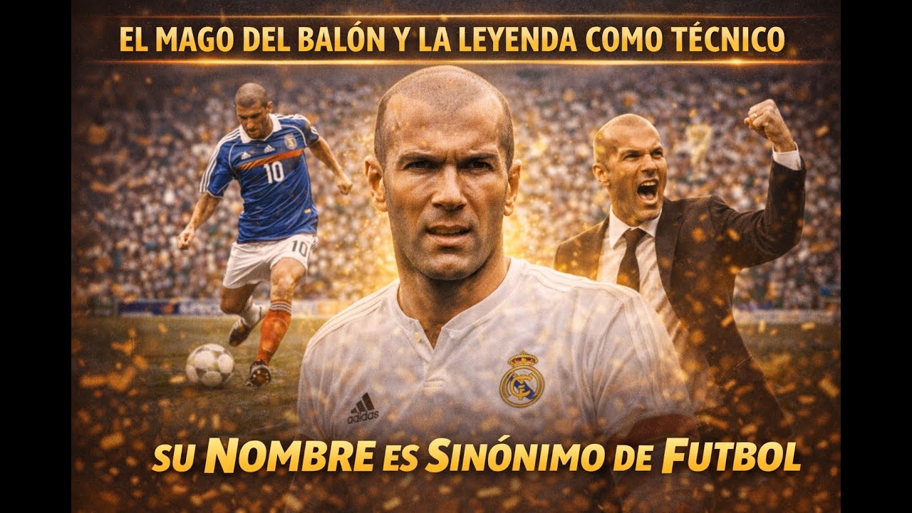 Zinedine Zidane: El genio silencioso que domino el mundo