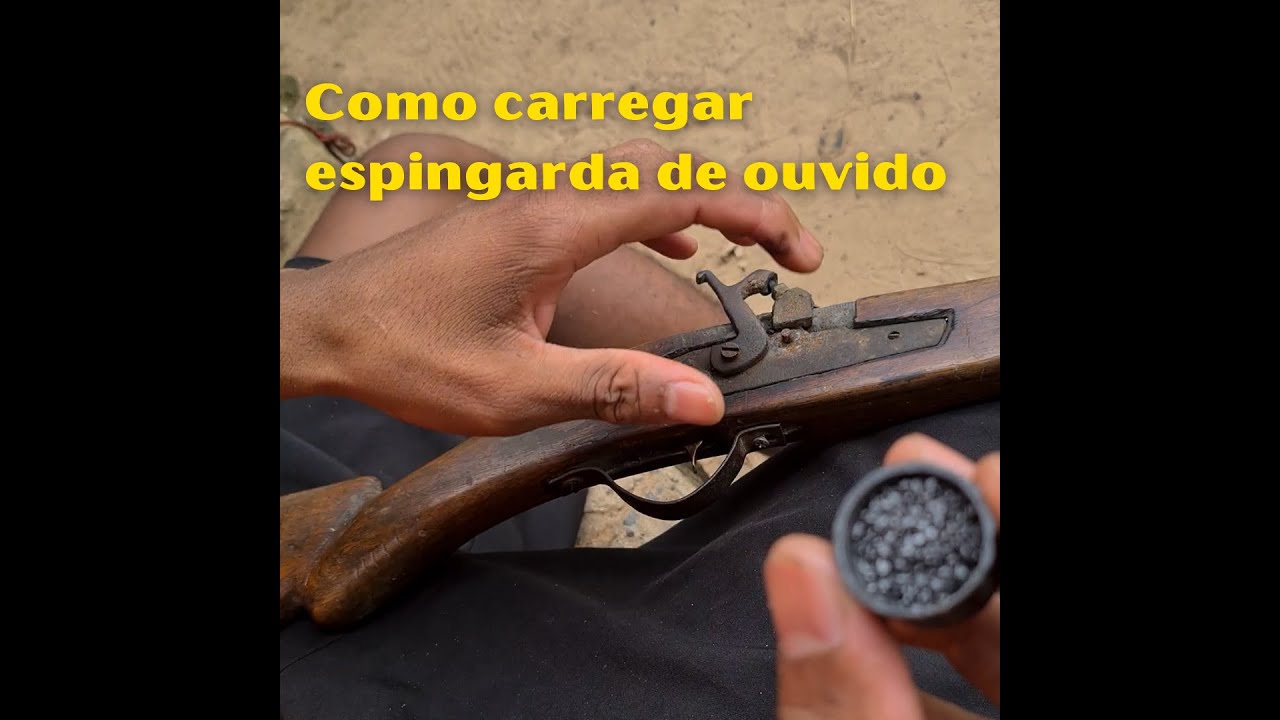 Como carregar espingarda de ouvido