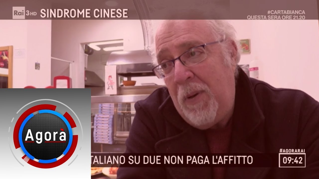 Casa, un italiano su due non paga l'affitto - Agorà 12/03/2019