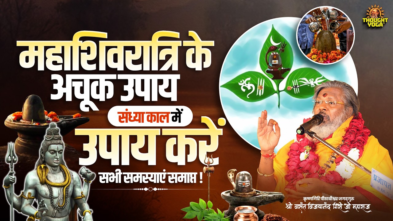 महाशिवरात्रि के अचूक उपाय - संध्या काल में उपाय करें सभी समस्याएं समाप्त || Thought Yoga
