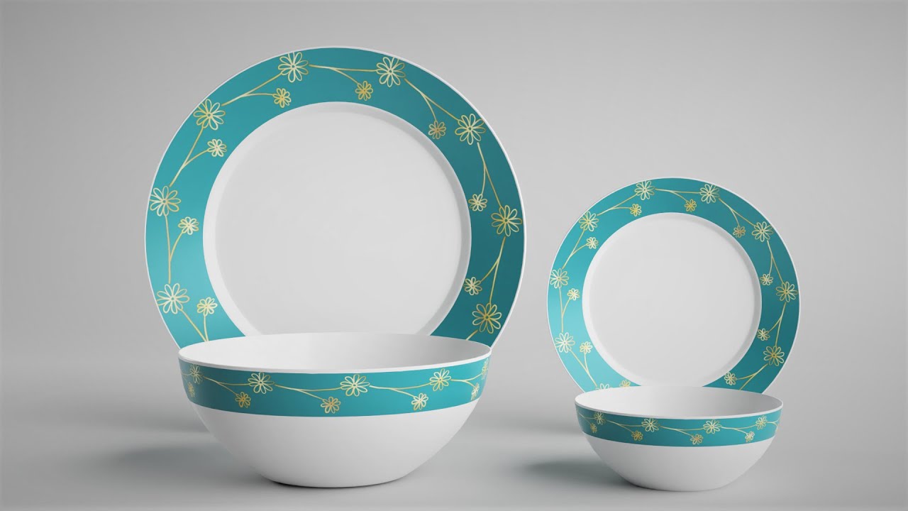 How to model a plate and bowl in blender 3.0: Part 1