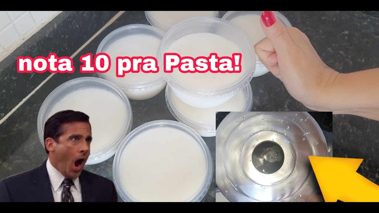 🔴PASTA BRILHO DE COCO COM VINAGRE DE ÁLCOOL!UMA INSCRITA ME MANDOU!FIQUEI PASMA COM BRILHO!