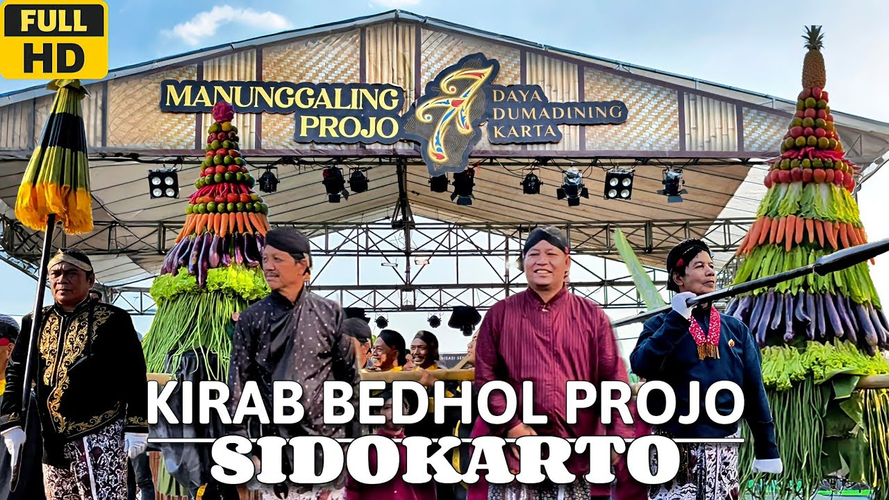 Kirab Bedhol Projo Sidokarto 2025 | Upacara Bedhol Desa Kalurahan Sidokarto Godean Sleman