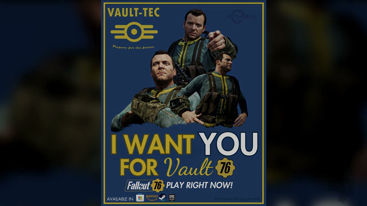 Making Of - Michael De Santa - Fallout 76 Advertising